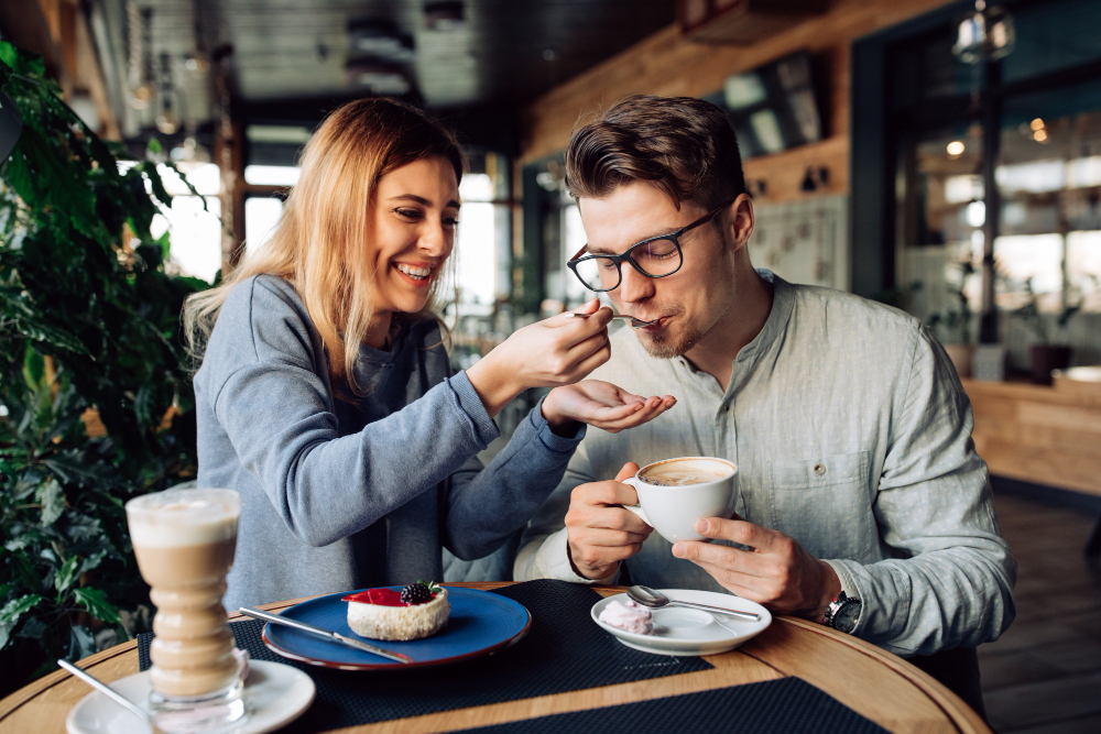 Casual fun coffee