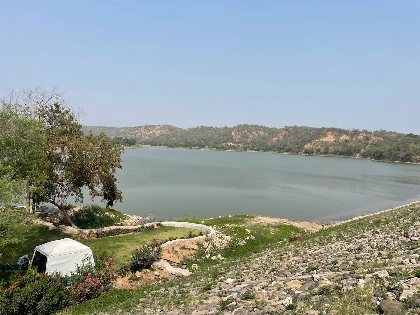 Siswan Dam trekking trail